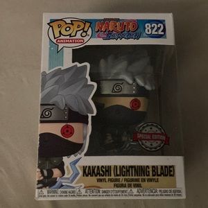 Unopened kakashi hatake lighting blade limited edition funko pop